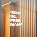 "Seed Oil Free Mama" Window Decal