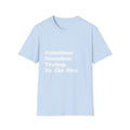 "Amateur Snacker Trying To Go Pro" 100% Cotton Tee for Adults