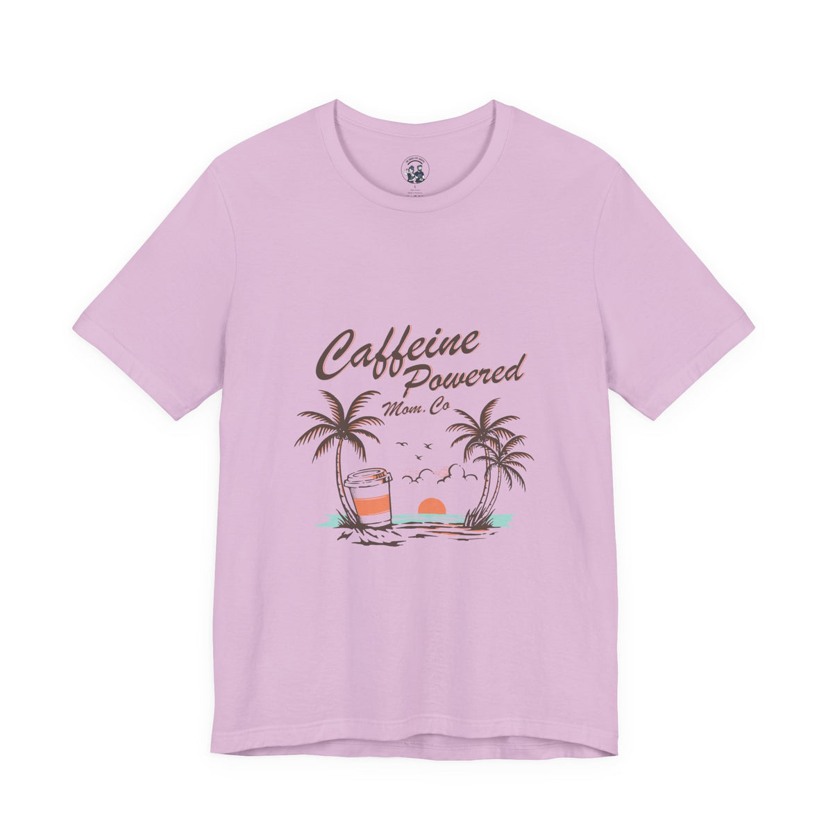 Caffeine Powered Mom Co. Graphic Tee (100% Cotton)