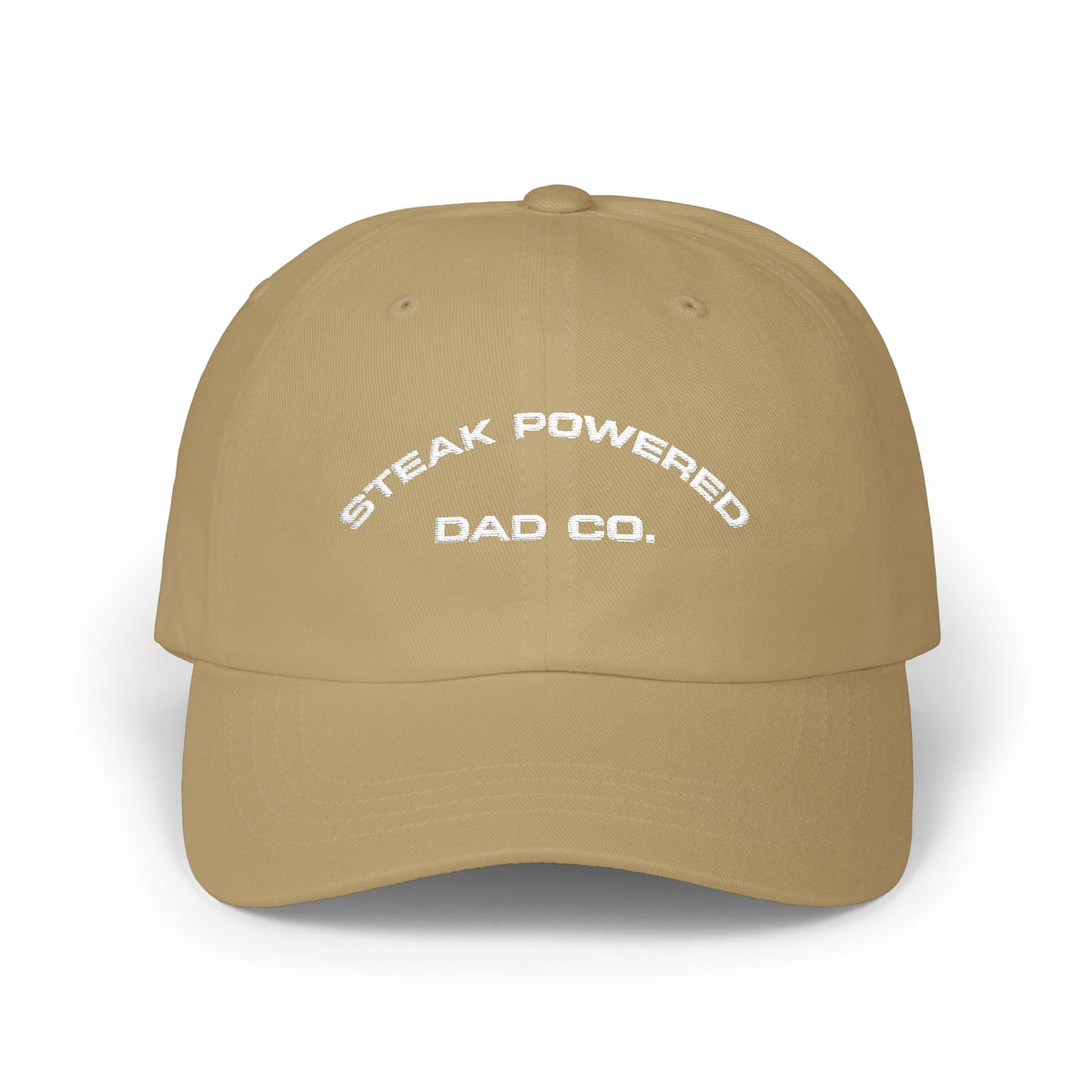 Steak Powered Dad Cap — Embroidered 'Steak Powered Dad Co.' Baseball Hat