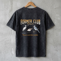 "Former Club Goer Turned Avid Birdwatcher" Vintage Washed Tee (100% Cotton)