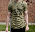 Steak Powered Dad Co. T-Shirt — Vintage Mineral Wash Dad Tee (100% cotton)