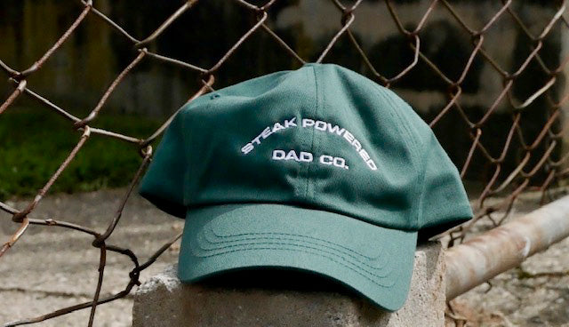 Steak Powered Dad Cap — Embroidered 'Steak Powered Dad Co.' Baseball Hat