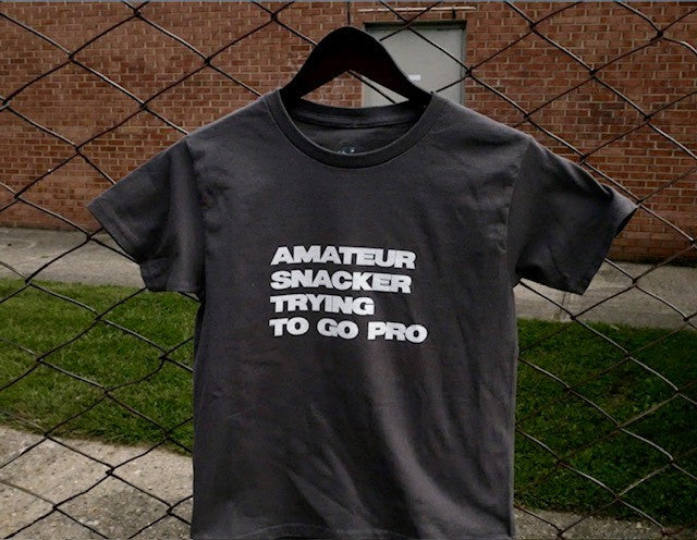 Kids Tee – “Amateur Snacker Trying to Go Pro” (100% Cotton)