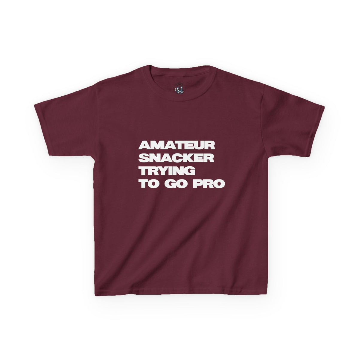 Kids Tee – “Amateur Snacker Trying to Go Pro” (100% Cotton)