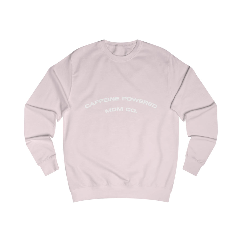 Caffeine Powered Mom Co. Sweatshirt (100% Cotton)